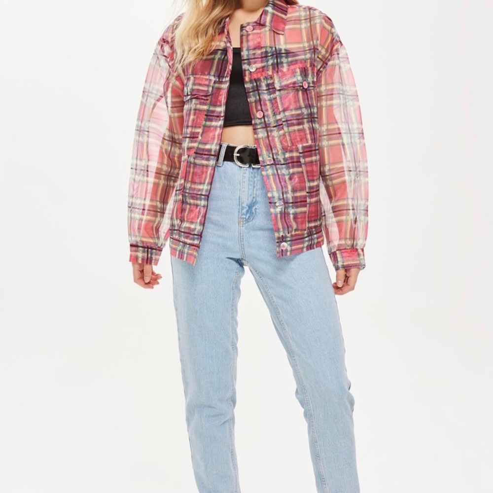 Flash sale Top shop mesh jacket
